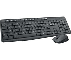 Tastatur - Logitech MK235 Wireless Combo - ND - Tastatur & Mussett - Nordisk - Grå - 920-007921