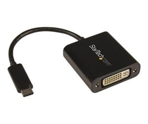 Skjermkabel - StarTech.com USB C to DVI Adapter ekstern videoadapter - CDP2DVI