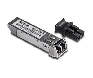 Repeater & Transceiver - TRENDnet TEG-10GBSR 10GBASE-SR SFP+ Multi Mode LC Module 550 m (1.804 feet) with DDM - TEG-10GBSR