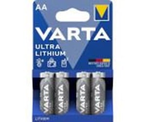 Batteri - VARTA Varta Ultra litium - AA - 4-pk - 06106301404