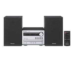 DAB, nettverks- og klokkeradio - Panasonic SC-PM250B - DAB/DAB+ - Stereo - Sølv - SC-PM250BEGS