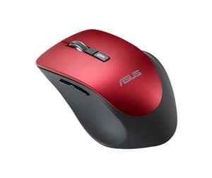 Mus - ASUS WT425 - Wireless Mouse - Red - Mus - Optisk - 6 - Rød - 90XB0280-BMU030