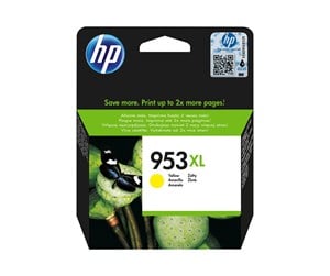 Printertilbehør blekk/toner - HP 953XL / F6U18AE High Capacity Yellow Ink - Blekkpatron Yellow - F6U18AE