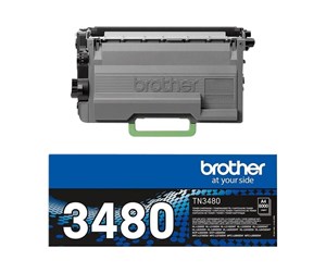 Printertilbehør blekk/toner - Brother TN3480 / TN 3480 High Capacity Black Toner - Laser toner Svart - TN3480