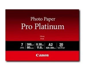 Papir, Fotopapir & Etiketter - Canon Paper PT-101 / 2768B067 Pro Platin - 2768B067