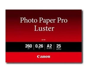 Papir, Fotopapir & Etiketter - Canon Paper LU-101 / 6211B026 Pro Luster - 6211B026