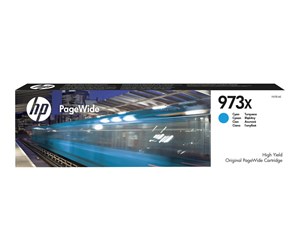 Printertilbehør blekk/toner - HP 973X / F6T81AE High Capacity Cyan Ink - Blekkpatron Blå - F6T81AE