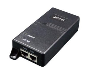 PoE-injektor - PLANET POE-163 IEEE 802.3at Gigabit High Power over Ethernet Injector (Mid-span) - POE-163