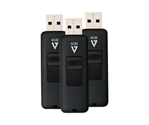 Minnepenn - V7 VF24GAR-3PK-3E - 4GB - Minnepenn - VF24GAR-3PK-3E