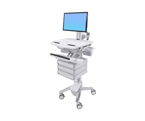 Skjermholder - Ergotron StyleView Cart with LCD Pivot 3 Drawers - SV43-1330-0