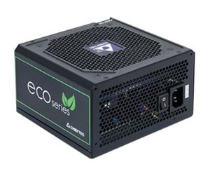 Strømforsyning (PSU) - Chieftec ECO Series GPE-600S Strømforsyning (PSU) - 600 Watt - 0 - Uten vifte - ATX - 80 Plus - GPE-600S