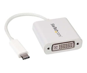 Skjermkabel - StarTech.com USB C to DVI Adapter ekstern videoadapter - CDP2DVIW