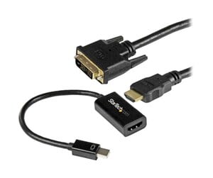 Skjermkabel - StarTech.com mDP to DVI Connectivity Kit - MDPHDDVIKIT