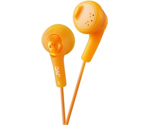 Hodetelefoner - JVC  In Ear Gumy Headphones. Orange - HA-F160-D-E