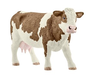 Schleich - Schleich Fleckvieh-Kuh - 13801