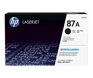 Printertilbehør blekk/toner - HP 87A / CF287A Black Toner - Laser toner Svart - CF287A