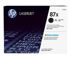 Printertilbehør blekk/toner - HP 87X / CF287X High Capacity Black Toner - Laser toner Svart - CF287X