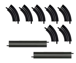 Bilbane - Carrera Digital 143 Single-Lane Bends / Straight section Extension Set - 20061657