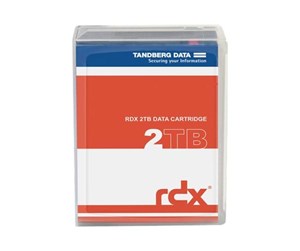 Backupmedia - Tandberg Data RDX QuikStor 2TB Cartridge - 8731-RDX