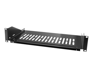 Rackskap - LogiLink SF2C45B 19" 40 CM 2U Rack Shelf Black - SF2C45B