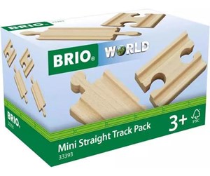 BRIO - Brio Mini Straight Track pack - 33393