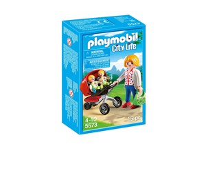 Playmobil - Playmobil City Life - Tvilling barnevogn - 5573