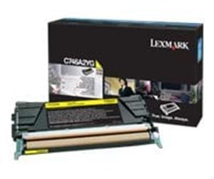 Printertilbehør blekk/toner - Lexmark - Laser toner Yellow - C746A2YG