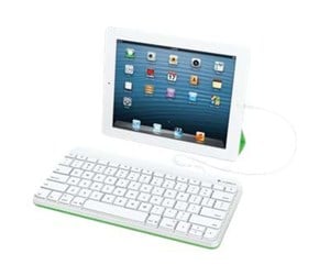 Tastatur - Logitech Wired Keyboard for iPad ND - Tastatur - Nordisk - Hvit - 920-008147