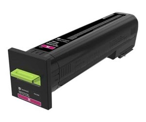 Printertilbehør blekk/toner - Lexmark Særlig høj ydelse - magenta - original - tonerpatron - Laser toner Rød - 82K2XME