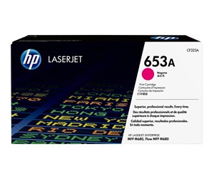 Printertilbehør blekk/toner - HP 653A / CF323A - Magenta Toner - Laser toner Rød - CF323A