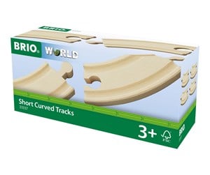 BRIO - Brio Short Curved Tracks - 33337