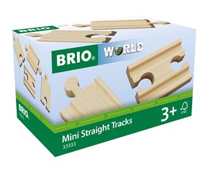 BRIO - Brio Mini Straight Tracks - 33333