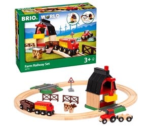 BRIO - Brio Farm Railway Set - 33719