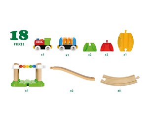 BRIO - Brio My First Railway Beginner Pack - 33727