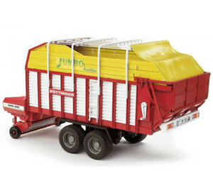 Leketøysbil - Bruder Pottinger Jumbo 6600 Profiline Forage trailer - 02214