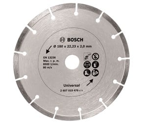 Verktøy - Bosch Diamantkappeskive for bygningsmaterialer, Ø 180 mm - 2607019476