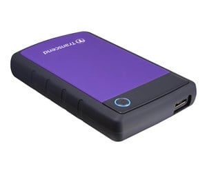 Hard drive - External - Transcend StoreJet 25H3 Purple - Ekstern Harddisk - 4TB - Lilla - TS4TSJ25H3P