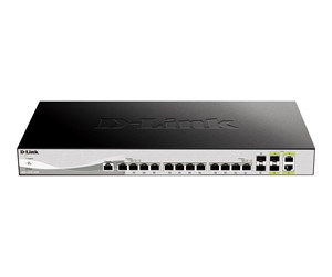 Switch/splitter - D-Link DXS-1210-16TC 12x 10GBase-T including 2x SFP+ and 2x combo 10 Gigabit SFP+ Smart Switch - DXS-1210-16TC