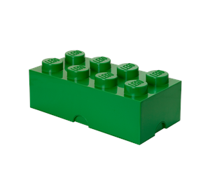 Barnerom - LEGO STORAGE BRICK 8 - GREEN - RC4004DG