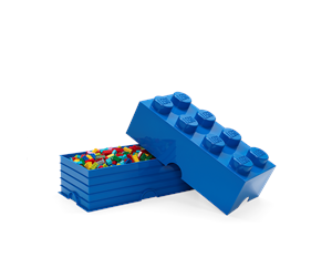 Barnerom - LEGO Oppbevaring 8, blå - 40041731