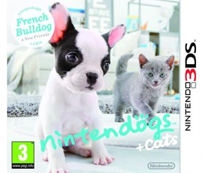 Spill - Dogs and Cats: French Bulldog & New Friends - Nintendo 3DS - Virtuelt kjæledyr - 0045496528638