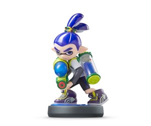 Spill - Tilbehør - Nintendo Amiibo Inkling Boy Blue - (Splatoon Collection) - 0045496352950