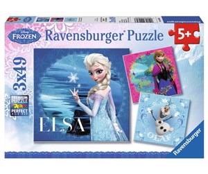 Puslespill - Ravensburger Elsa - Anna & Olaf - 9269