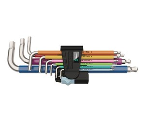 Håndverktøy - Wera Metric L-key set - Multicolour - 05022669001