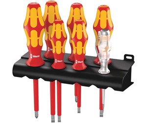 Håndverktøy - Wera Screwdriver set with voltage tester - 05006147001