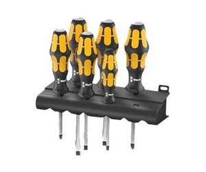 Håndverktøy - Wera Screwdriver set w. Chiseldriver - 05018282001