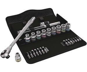 Verktøy - Wera Zyklop Metal Ratchet Set- 28 pieces - 05004077001