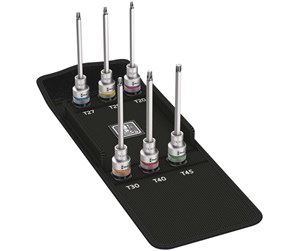 Bormaskin & Bits - Wera TORX® HF 2 Zyklop bit socket set - 05004211001