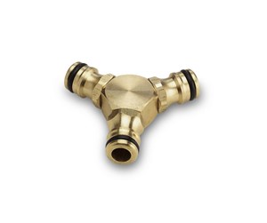 Hagevanning - Kärcher Three-Way Connector - Brass - 2.645-101.0