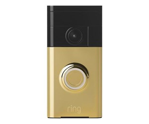 Smarthus - Ring WiFi Smart Video Doorbell  - Polished Brass - 8VR1S5-PEU0